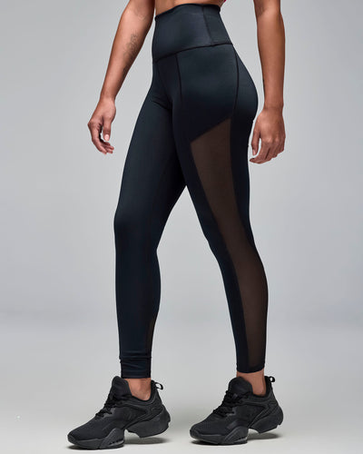 STRONG iD High Waisted Ankle Leggings With Inserts