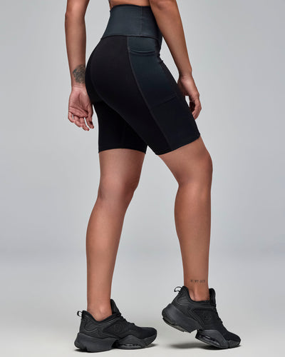 STRONG iD High Waisted Biker Shorts with pockets