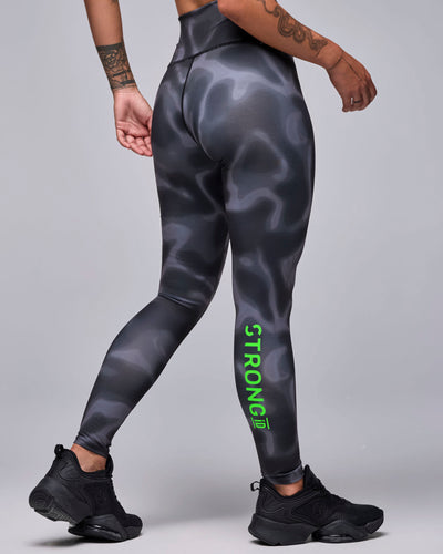 STRONG iD Z-Lift High Waisted Ankle Leggings