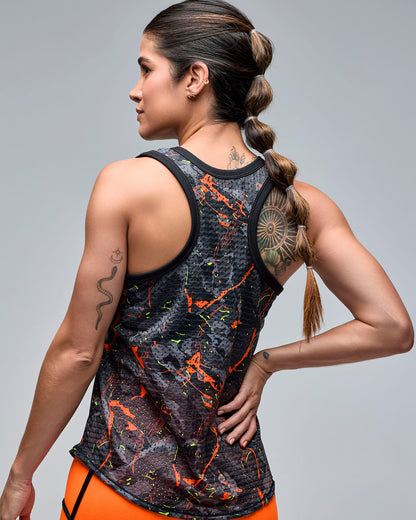 STRONG iD Basketball Tank With Curved Hem