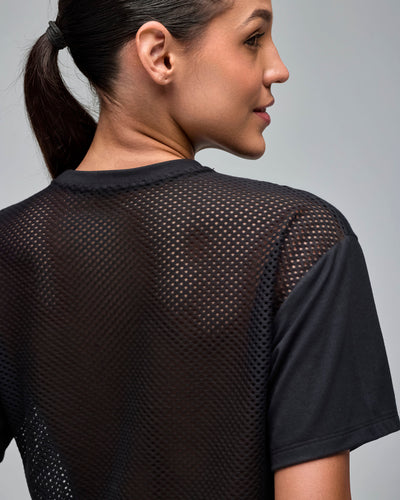 STRONG iD Boxy Top W Mesh Back