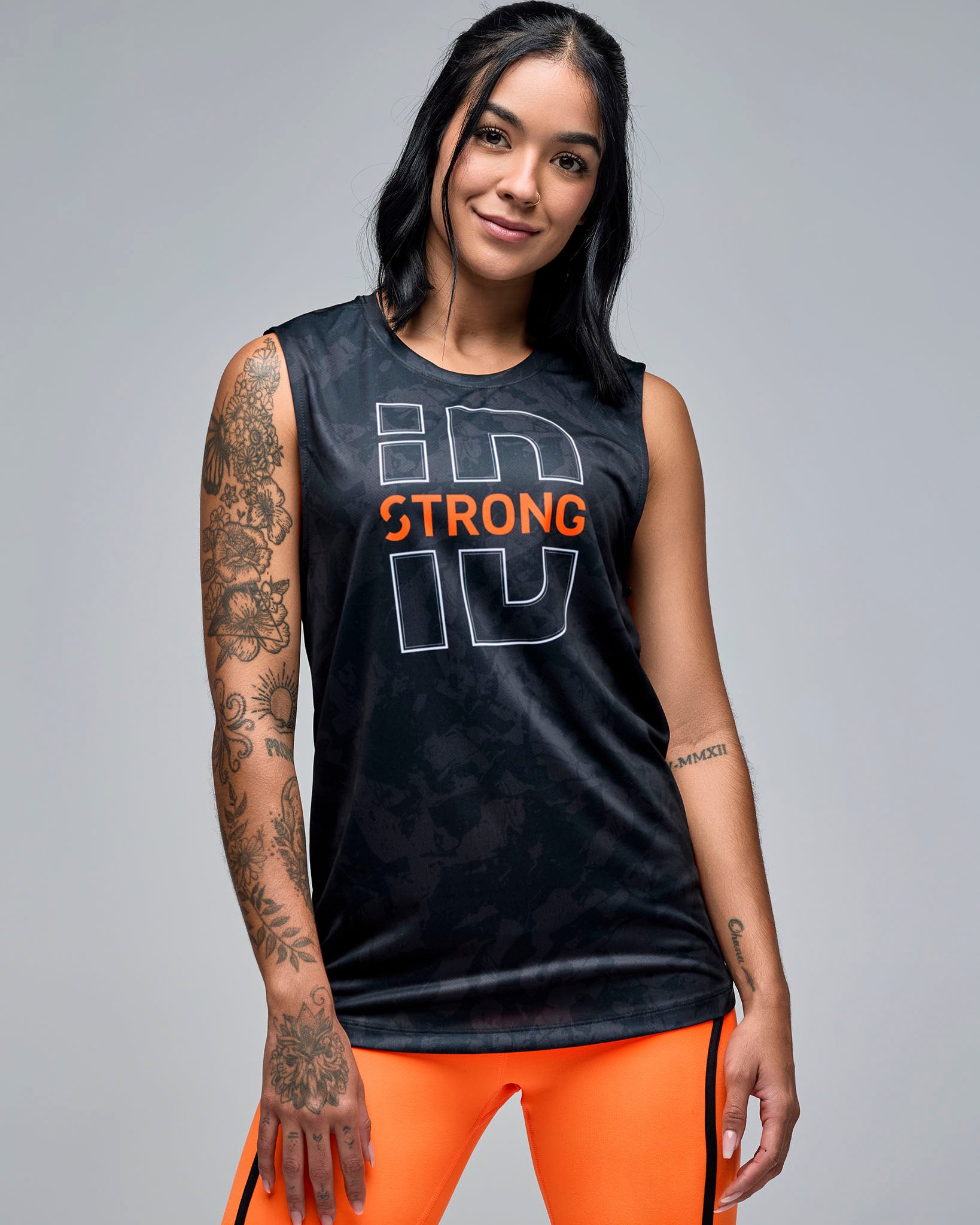 新作♪ズンバ STRONG iD Men's Wide Shoulder Tank - Caution STRONG iD Men's Wide Shoulder Tank - Black – Zumba Wear