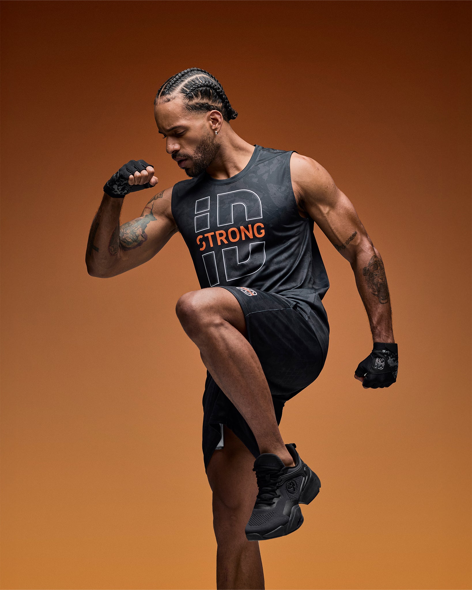 strong by zumba handschuhe STRONG iD Fingerless Gloves
