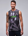 STRONG iD Men's Wide Shoulder Tank - Black/Gray
