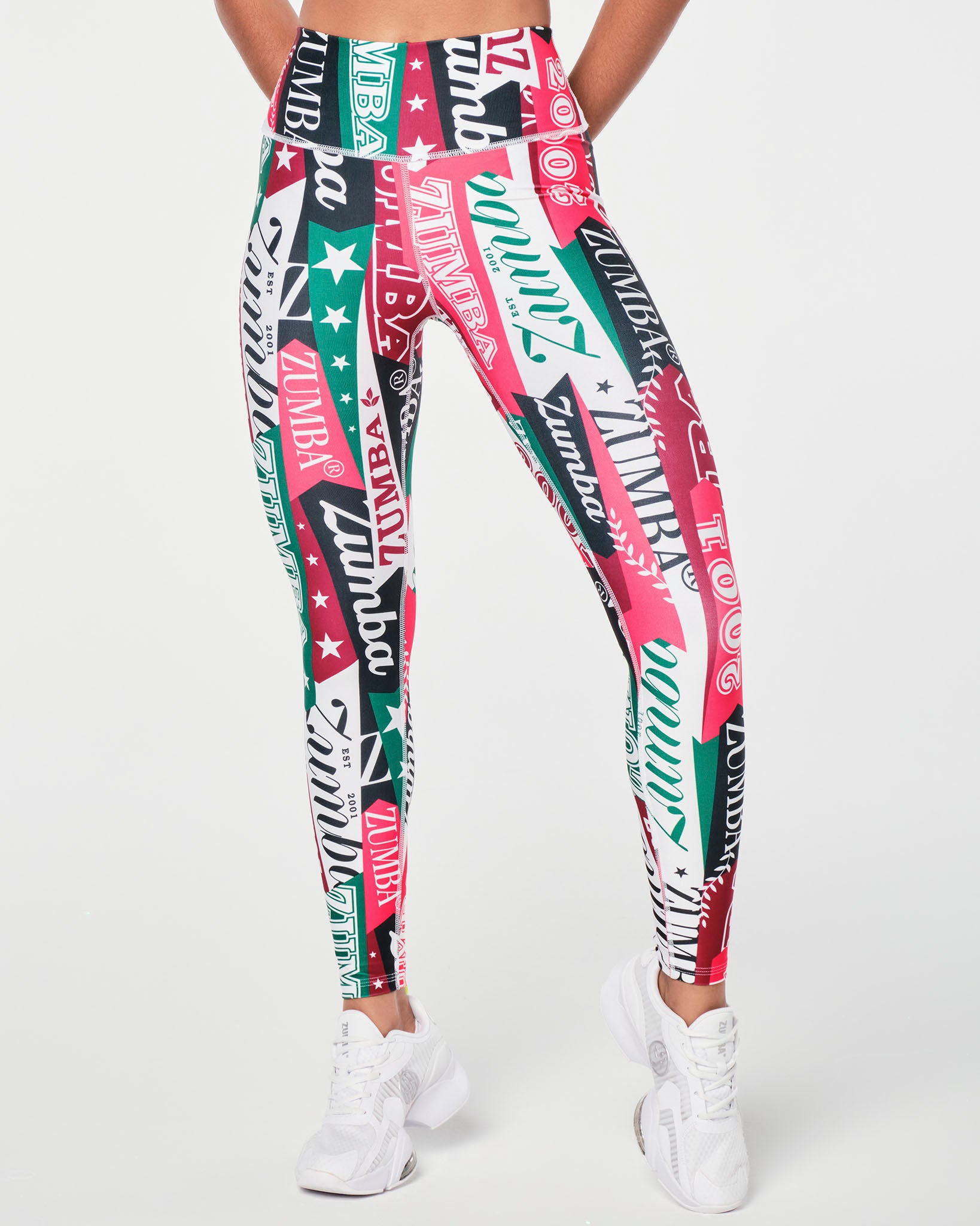 Zumba Prep High Waisted Ankle Leggings Very Verde – Zumba Wear