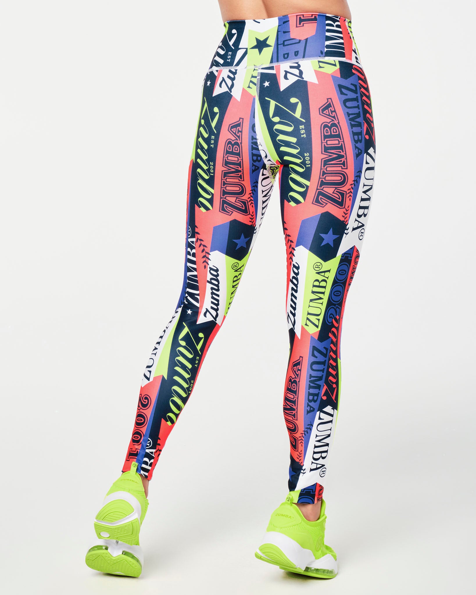 Zumba Prep High Waisted Ankle Leggings Periwinkle – Zumba Wear