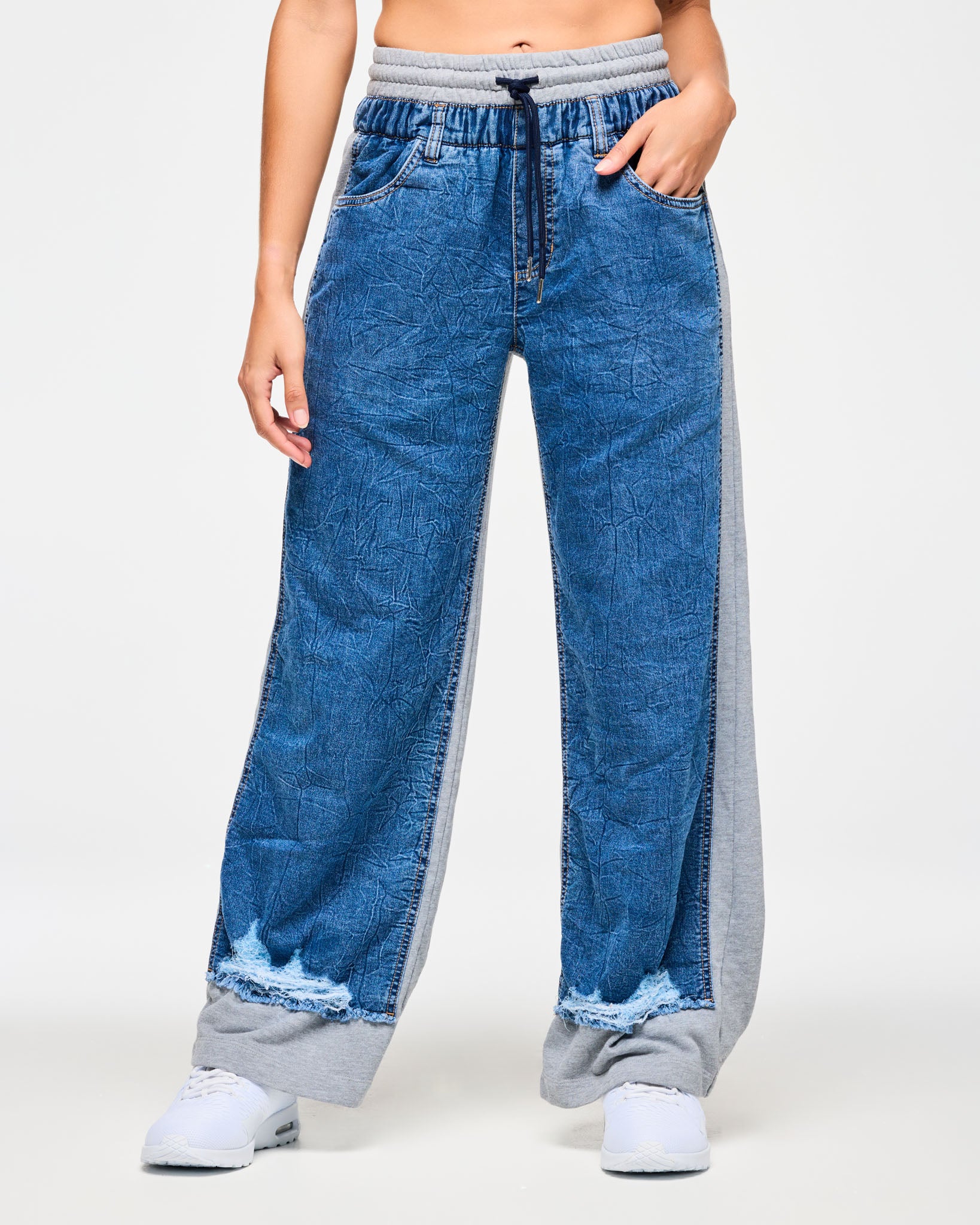 Blue Jean Denim Sweatpants – Zumba Wear STRONG iD