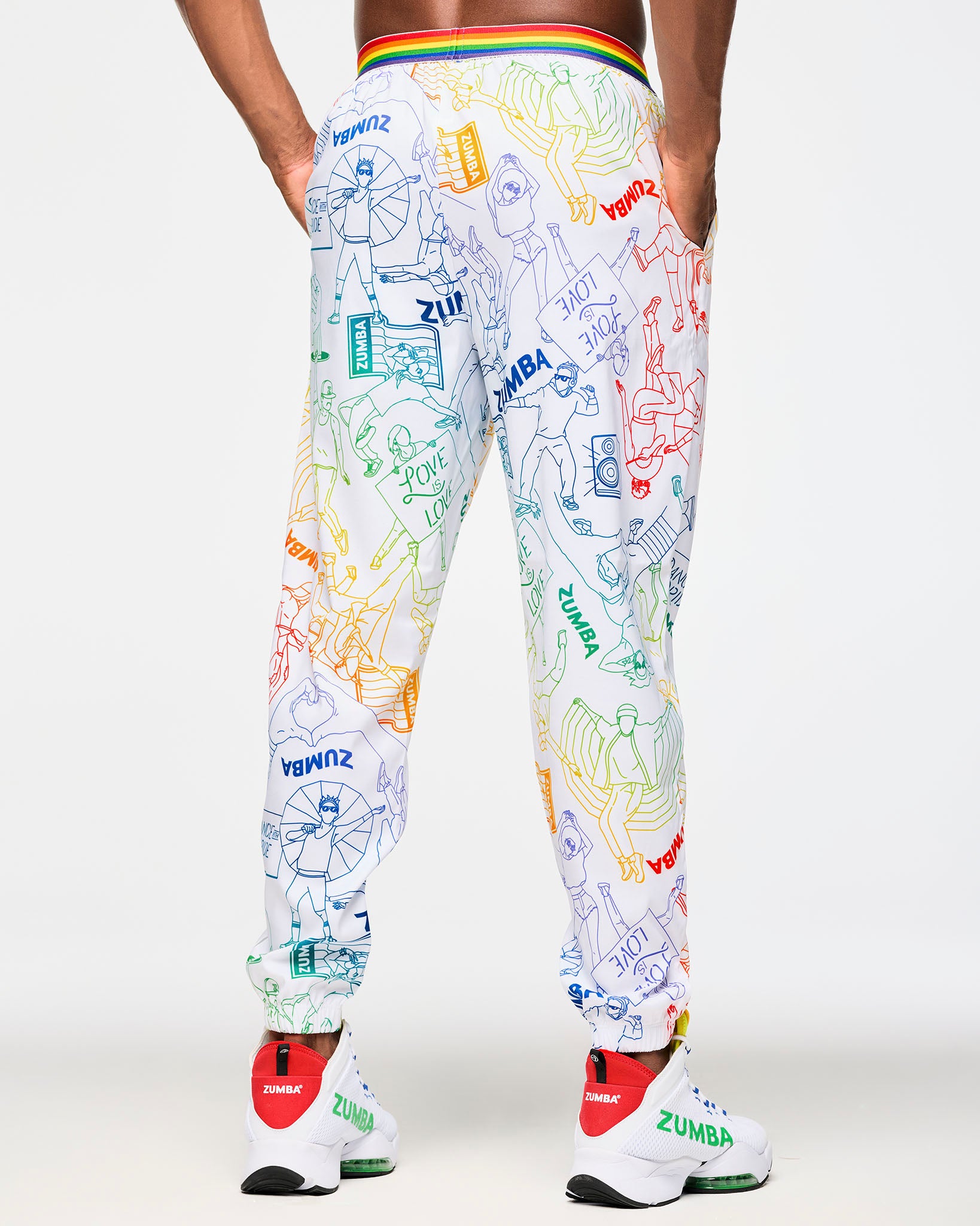 Zumba Elastic Waistband Slouch Woven Pants – Zumba Wear | STRONG iD