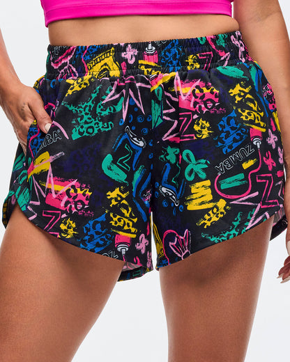 Sizzlin' Curved Running Short