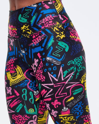 Sizzlin' High Waisted Ankle Leggings