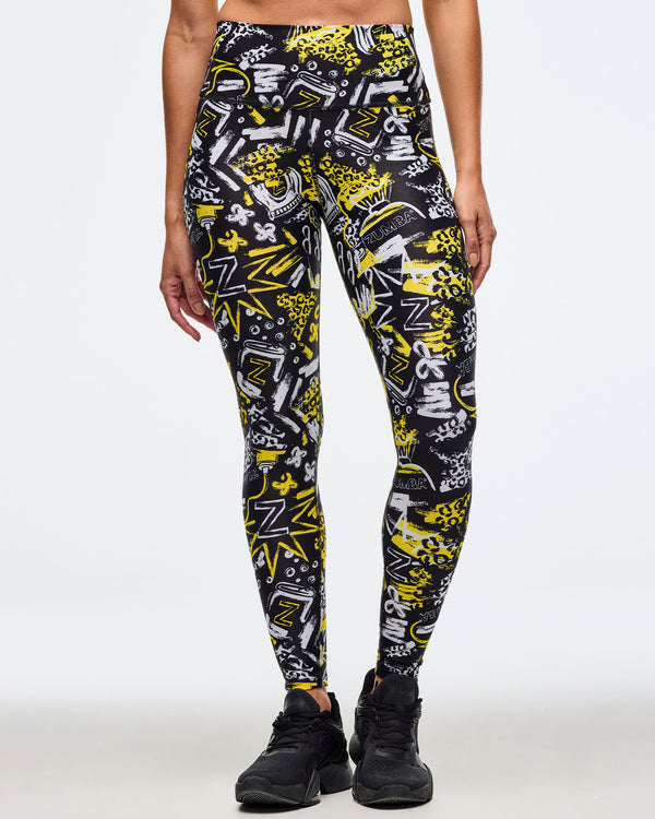 Sizzlin' High Waisted Ankle Leggings