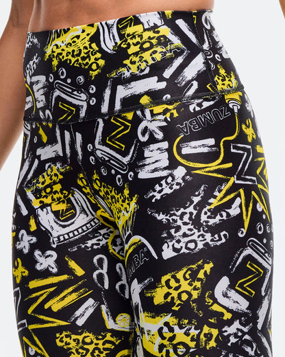 Sizzlin' High Waisted Ankle Leggings