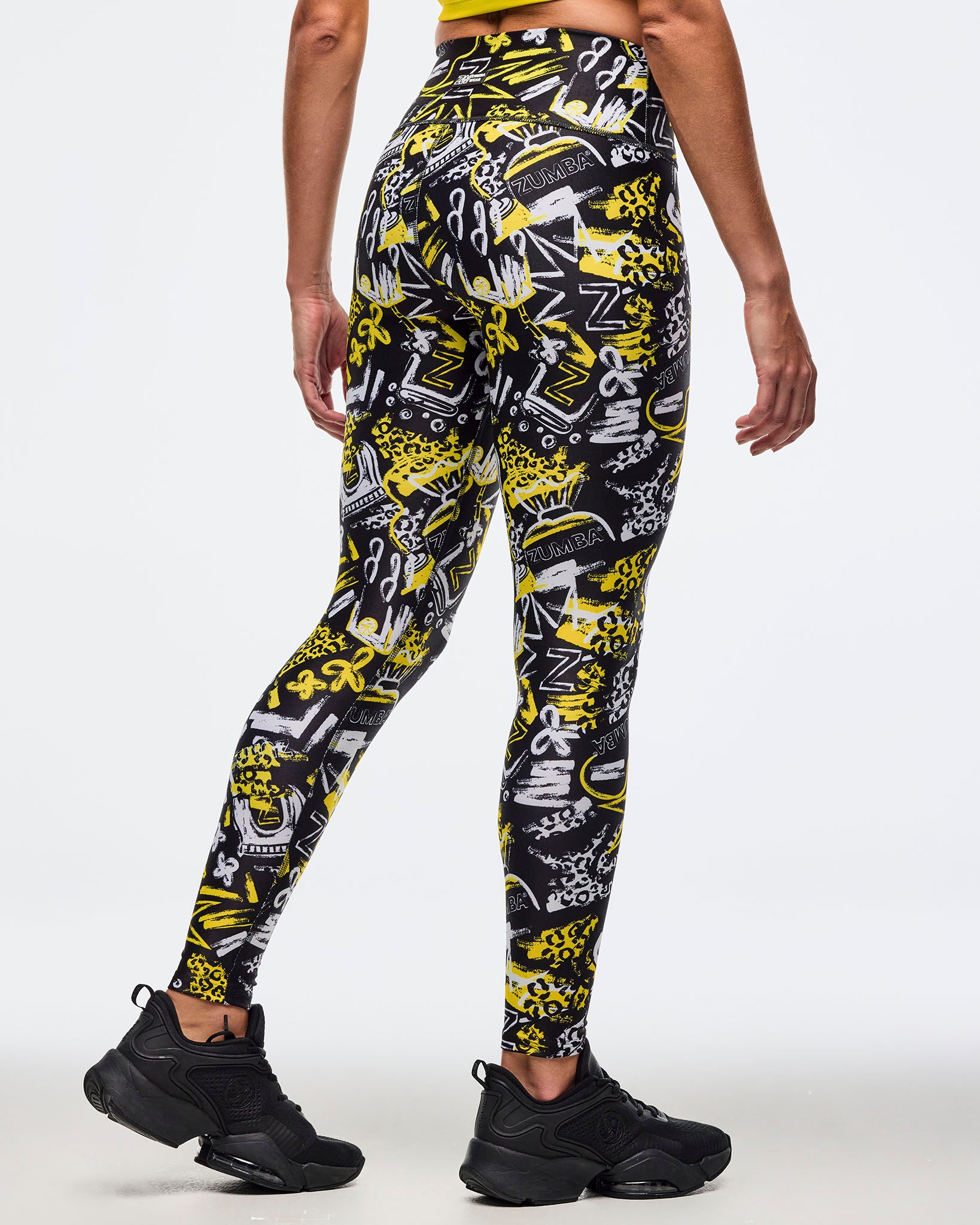 Sizzlin' High Waisted Ankle Leggings – Zumba Wear | STRONG iD