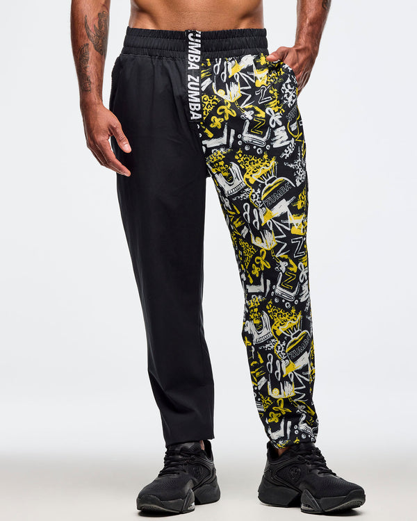 Sizzlin' High Waisted Zip Front Track Pants