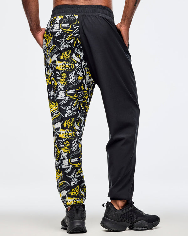 Sizzlin' High Waisted Zip Front Track Pants