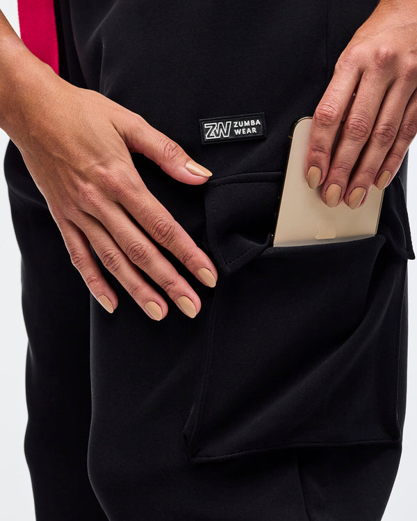 Sizzlin' Modal Slouch Cargo Pants With Belt