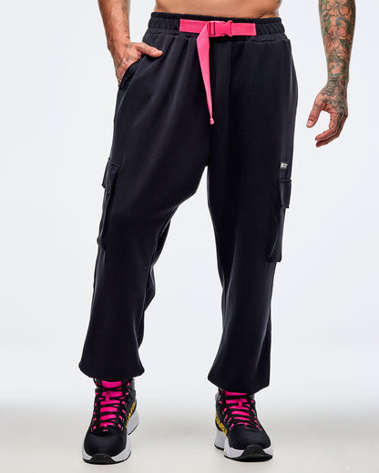 Sizzlin' Modal Slouch Cargo Pants With Belt