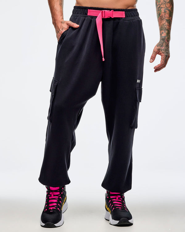 Sizzlin' Modal Slouch Cargo Pants With Belt