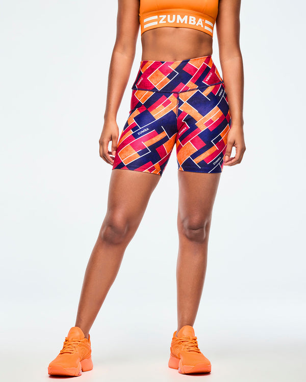 Class of 2001 High Waisted Biker Shorts