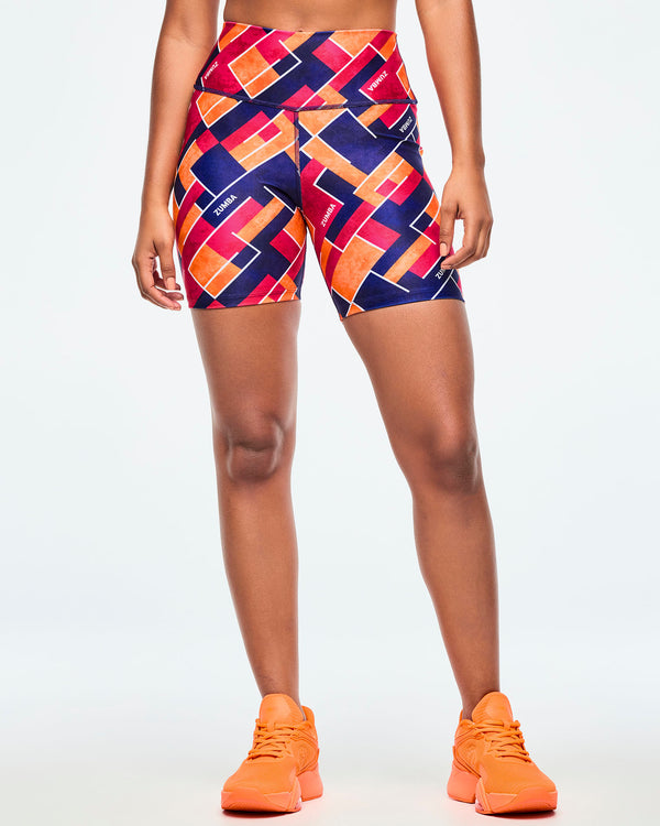 Class of 2001 High Waisted Biker Shorts