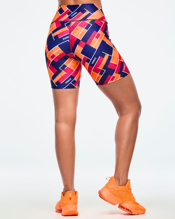 Class of 2001 High Waisted Biker Shorts