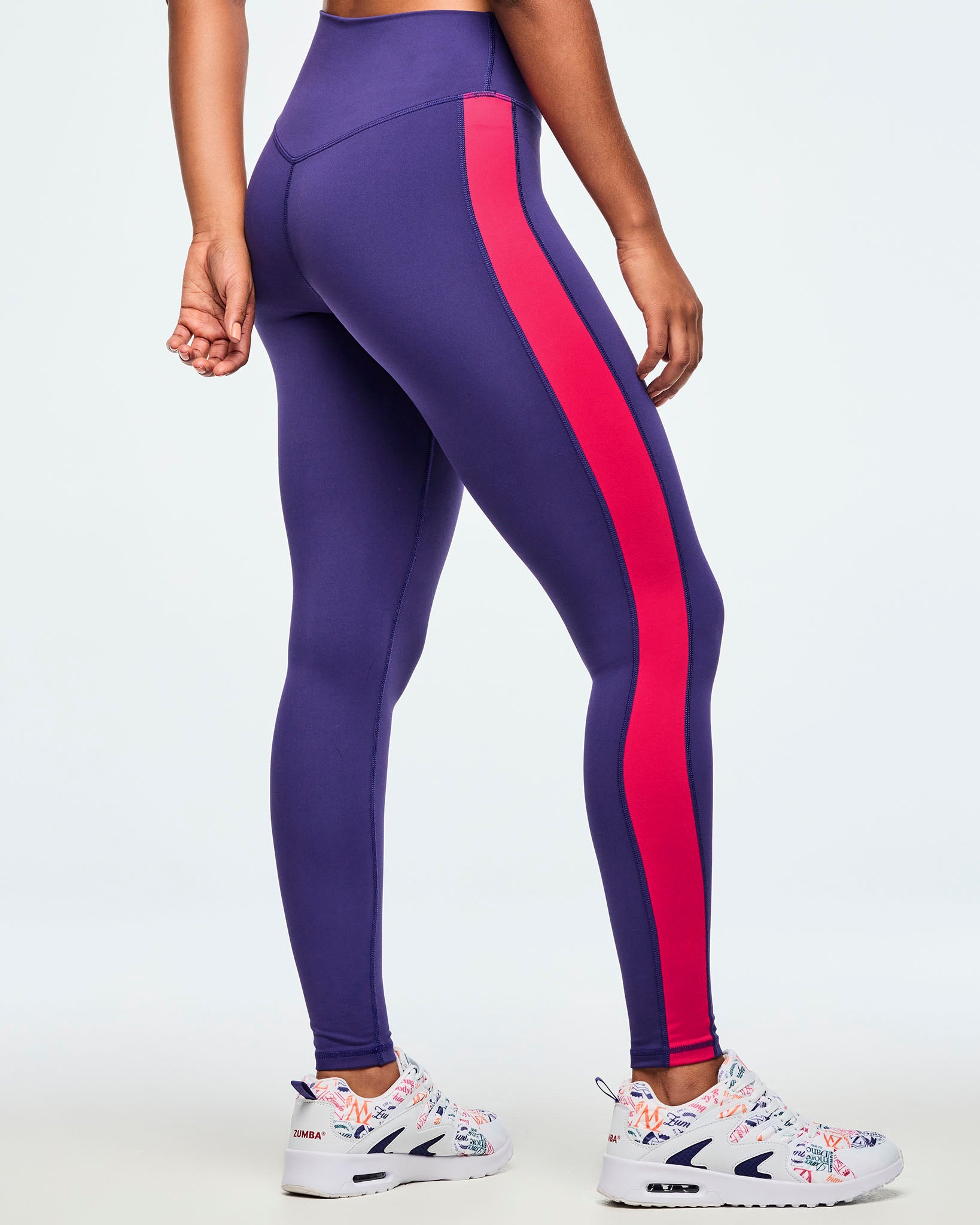 【saki】gypsophila Bo Bo leggings XS-S Zumba Explore Crossover Waistband Ankle Leggings – Zumba