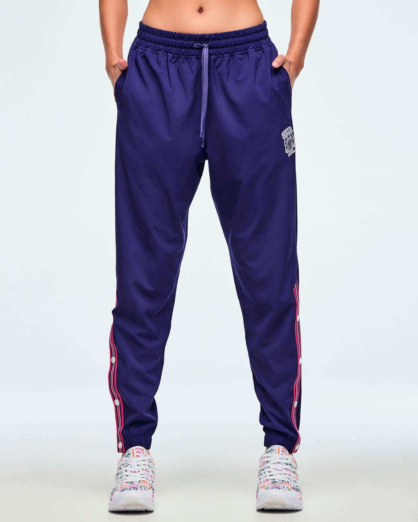 正規品　Zumba Track Pant <Soft Navy> XS Zumba Libre Mens Track Pant With Mesh <Soft Navy> | JWI