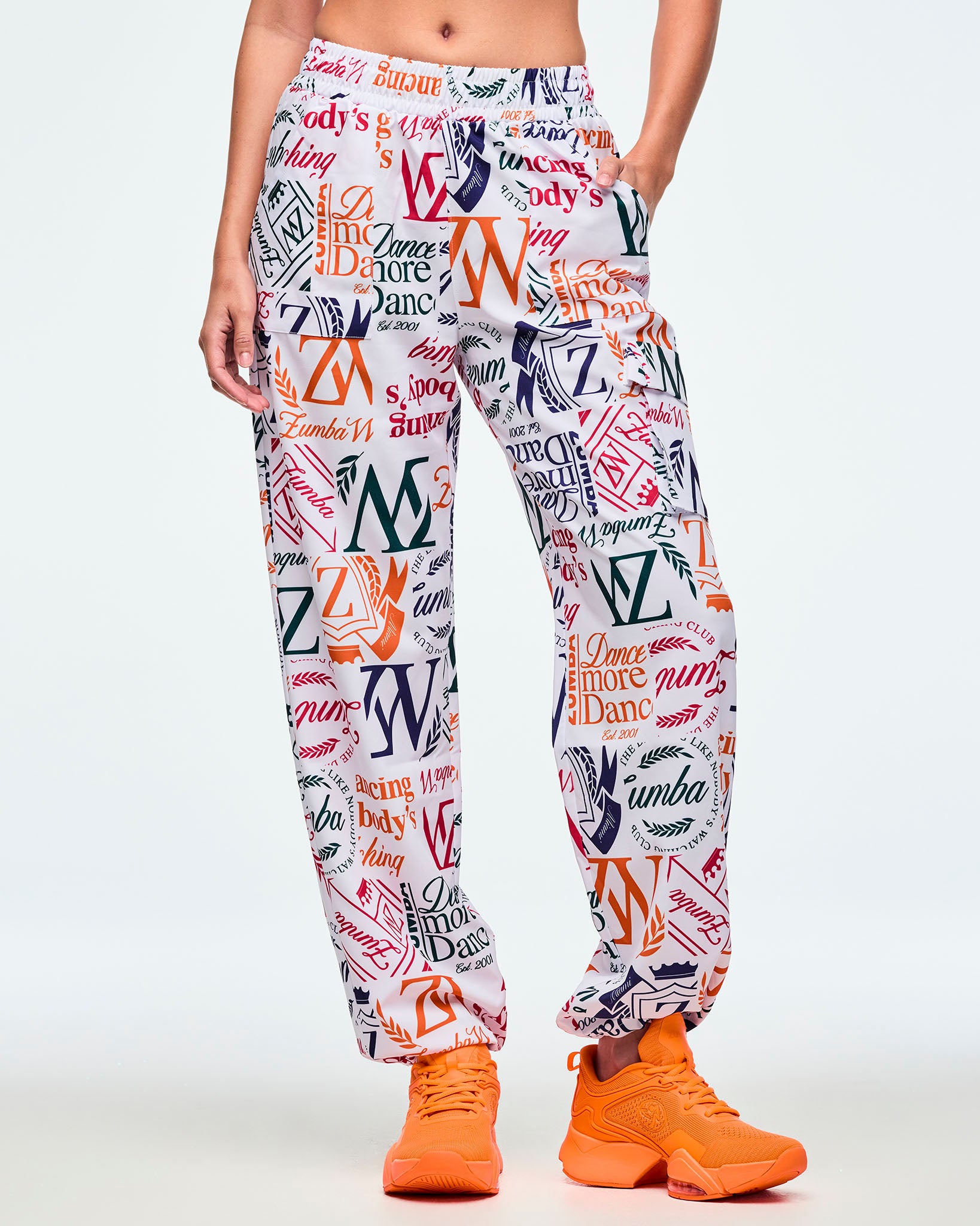 ZUMBAパンツ Class of 2001 High Rise Cargo With Bungee Cuffs – Zumba Wear