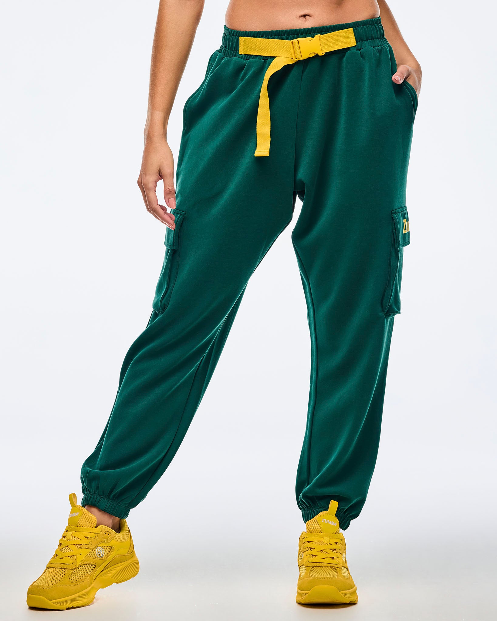 Apres Zumba Modal Slouch Cargo Pants With Belt – Zumba Wear