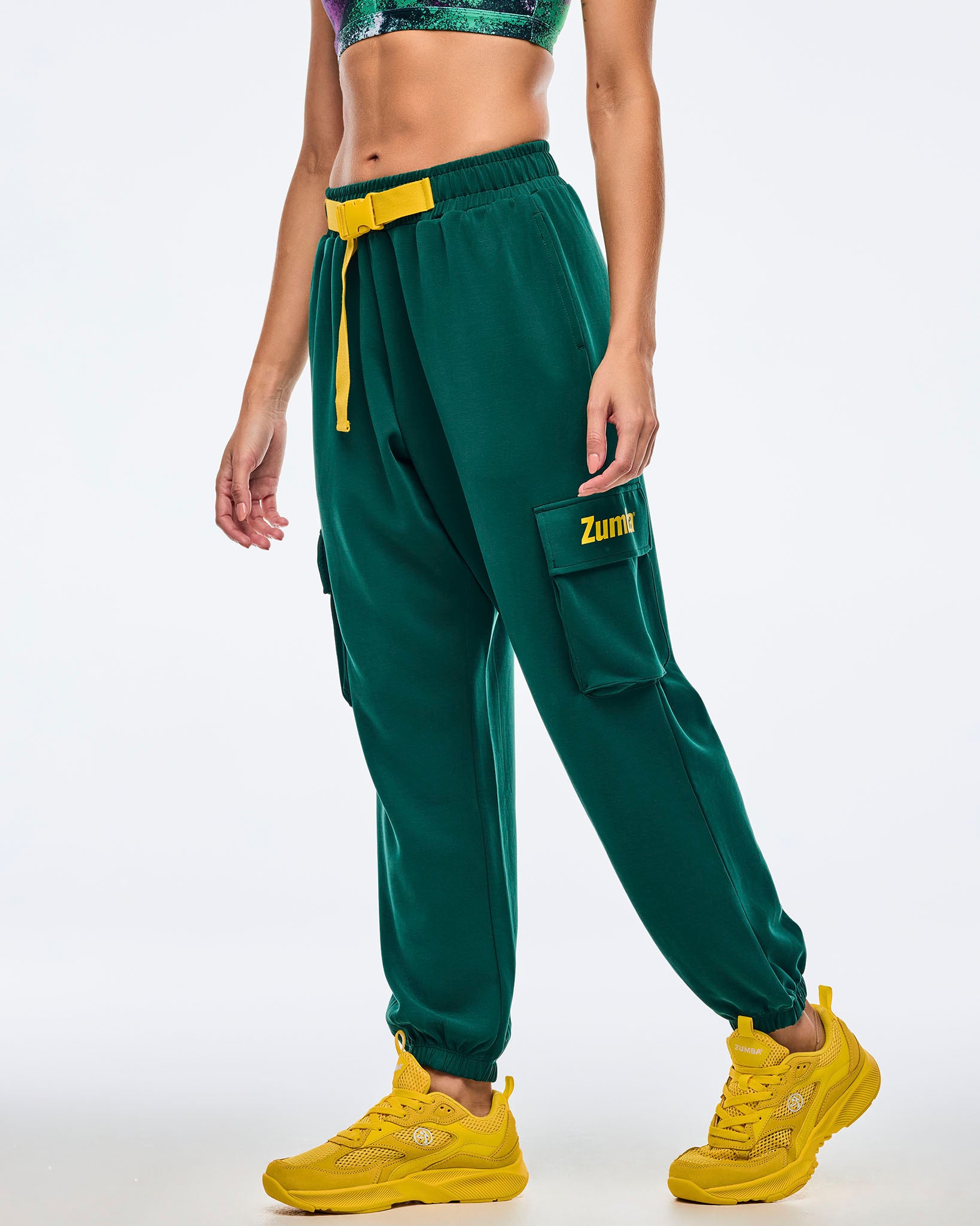 Apres Zumba Modal Slouch Cargo Pants With Belt – Zumba Wear