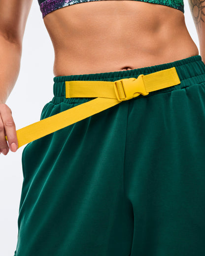 Apres Zumba Modal Slouch Cargo Pants With Belt