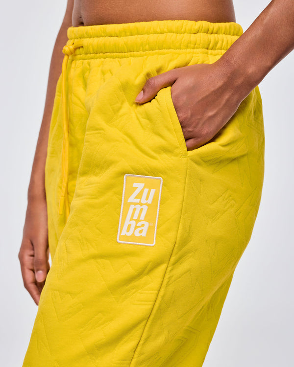 Apres Zumba Quilted Slouch Sweatpants