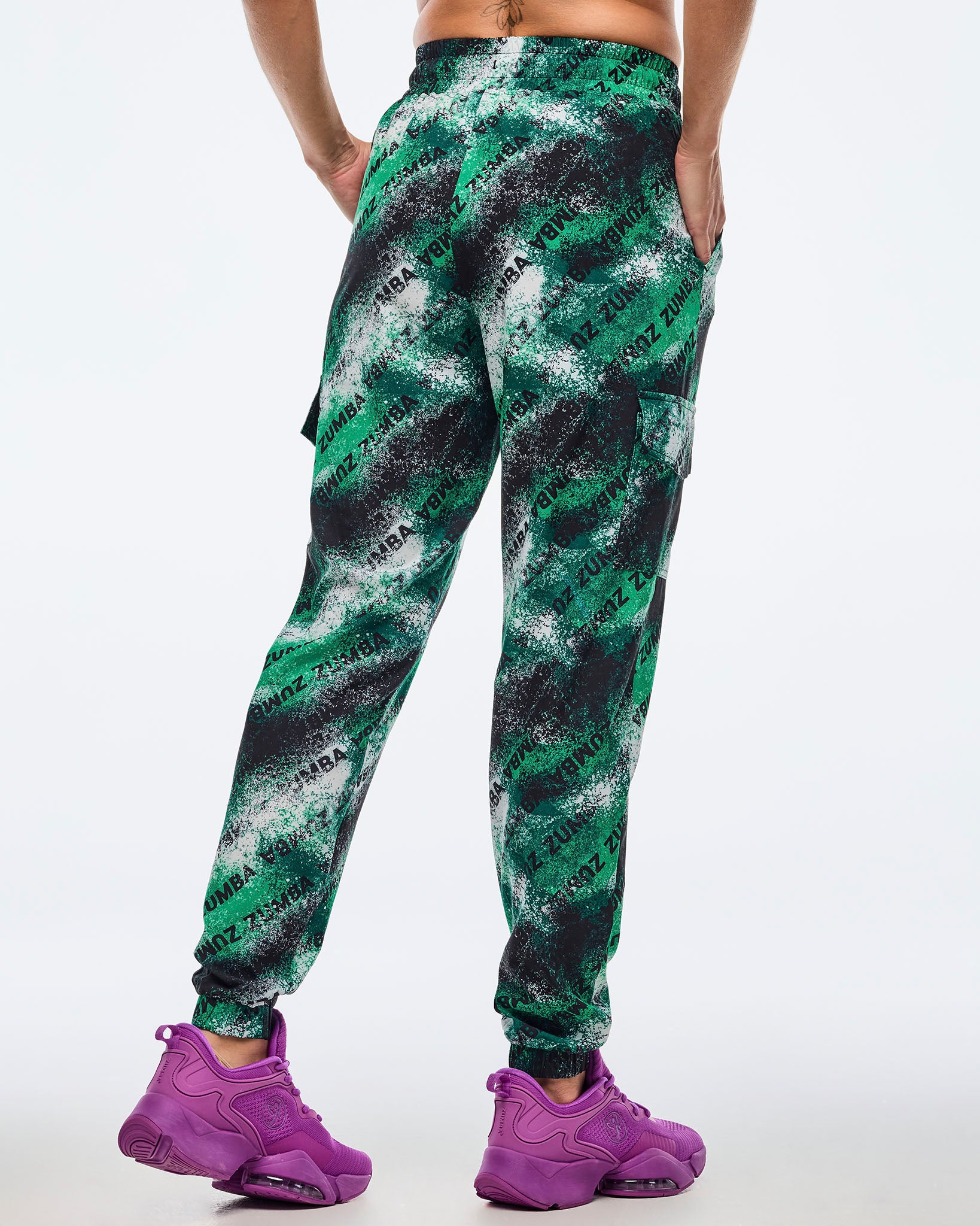 Apres Zumba Knit Slouch Cargo Pants　Sサイズ Apres Zumba Cargo Pants – Zumba Wear | STRONG iD