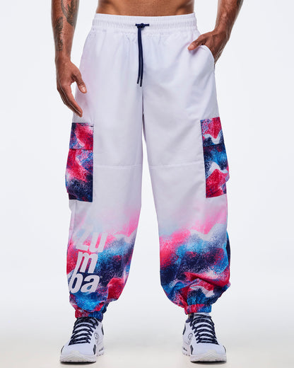 Apres Zumba Baggy Parachute Cargo Pants