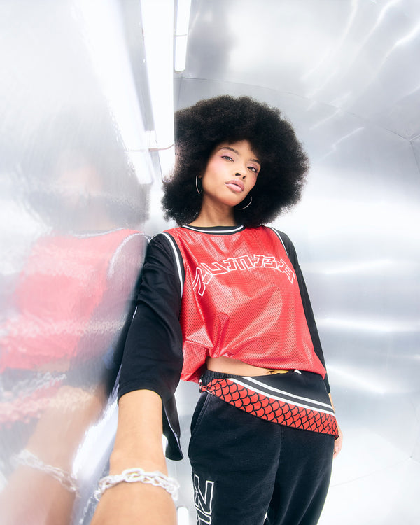 Eastern Flavor Loose Mesh Tank