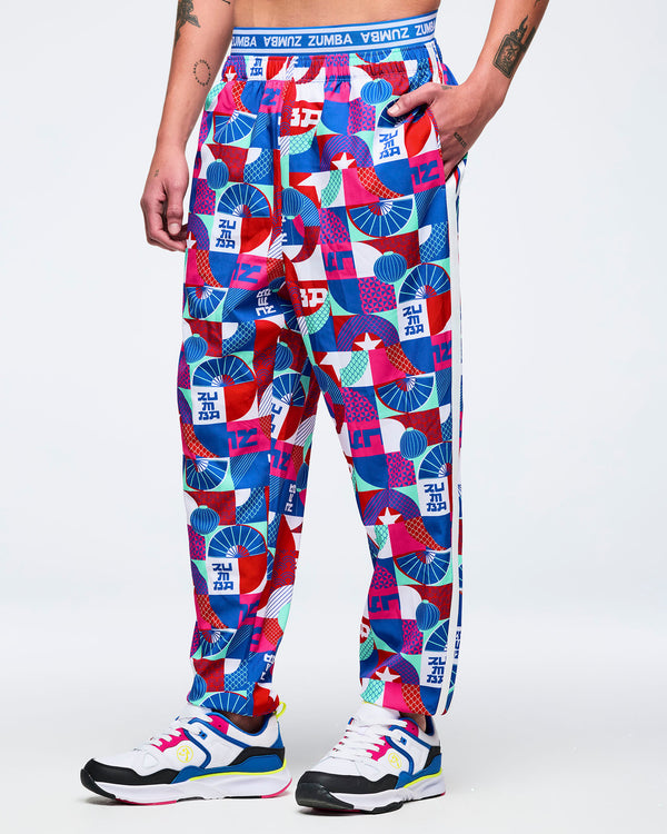 Eastern Flavor Double Waisted Slouch Woven Pants