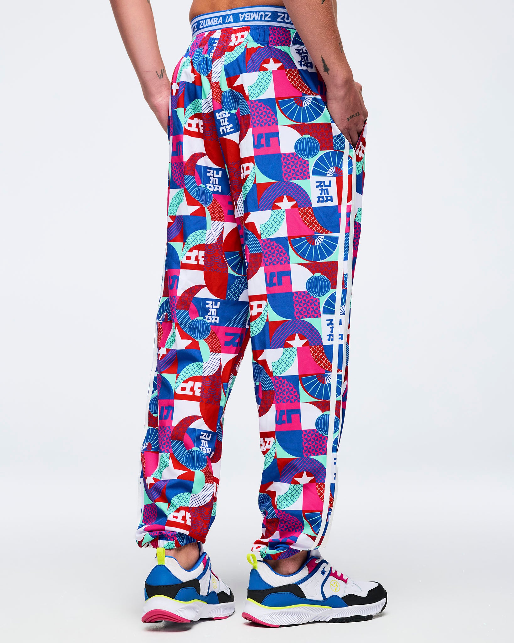 Eastern Flavor Double Waisted Slouch Woven Pants – Zumba Wear