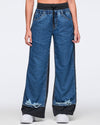 Latin Movement Combo Denim Sweatpants