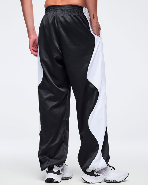 Zumba Basic Wavy Track Pants - Bold Black
