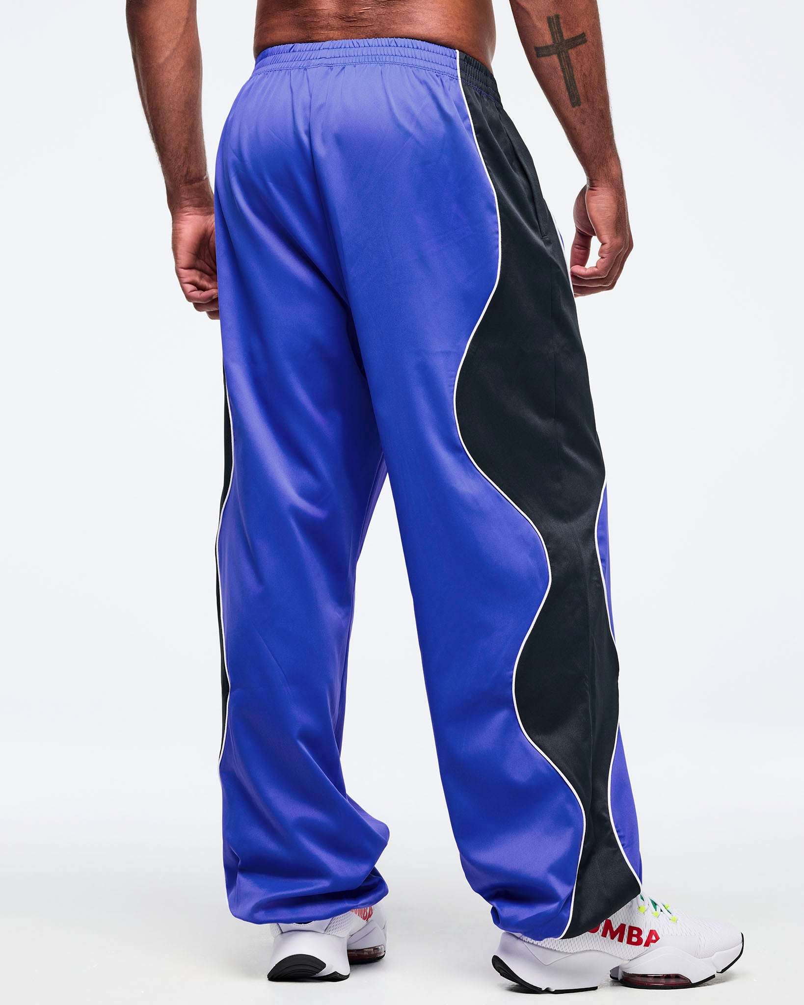 Latin Movement Wavy Track Pants - So Into Blue – Zumba Wear