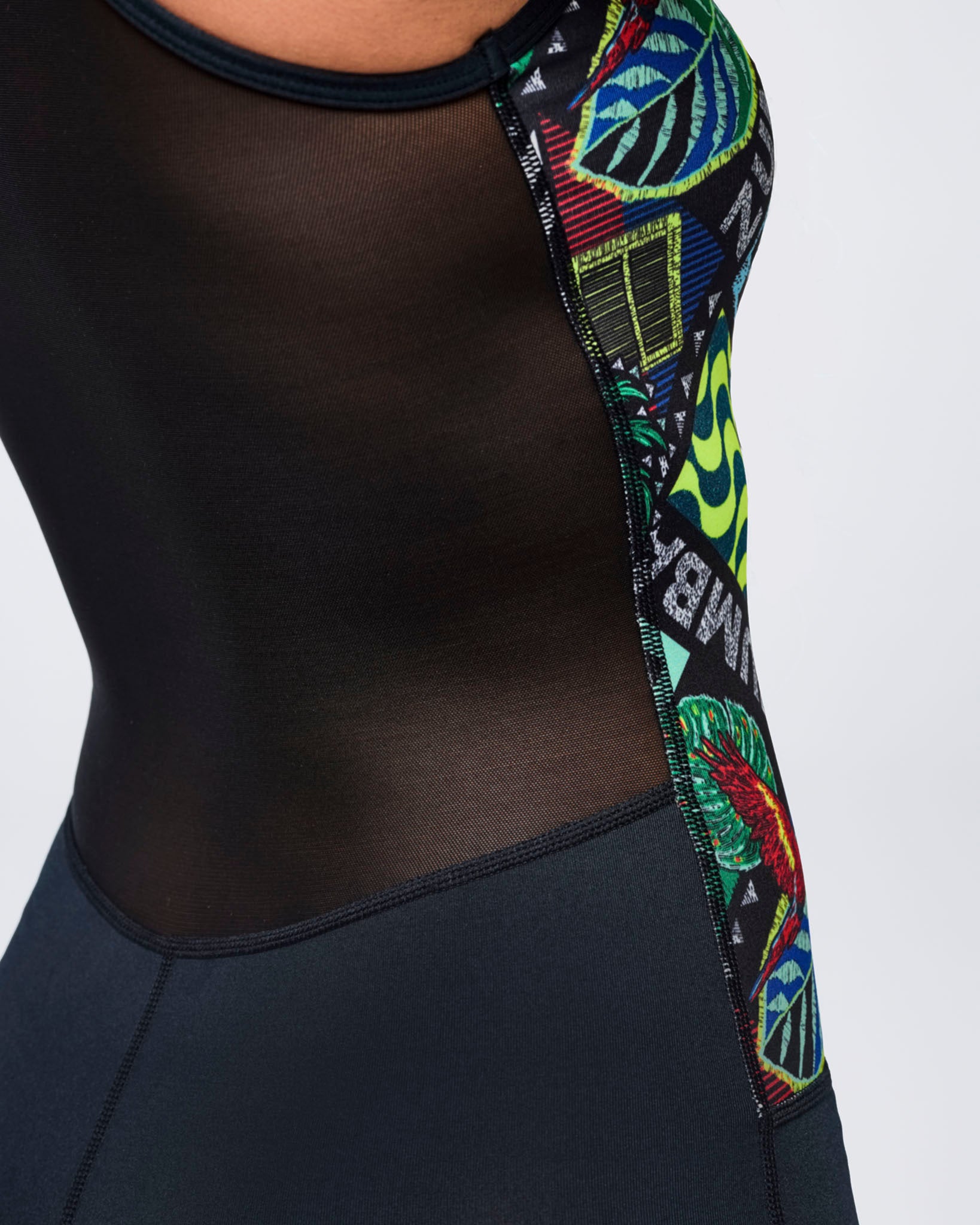 Latin Movement Z-Lift Bodysuit With Mesh Back – Zumba Wear | STRONG iD
