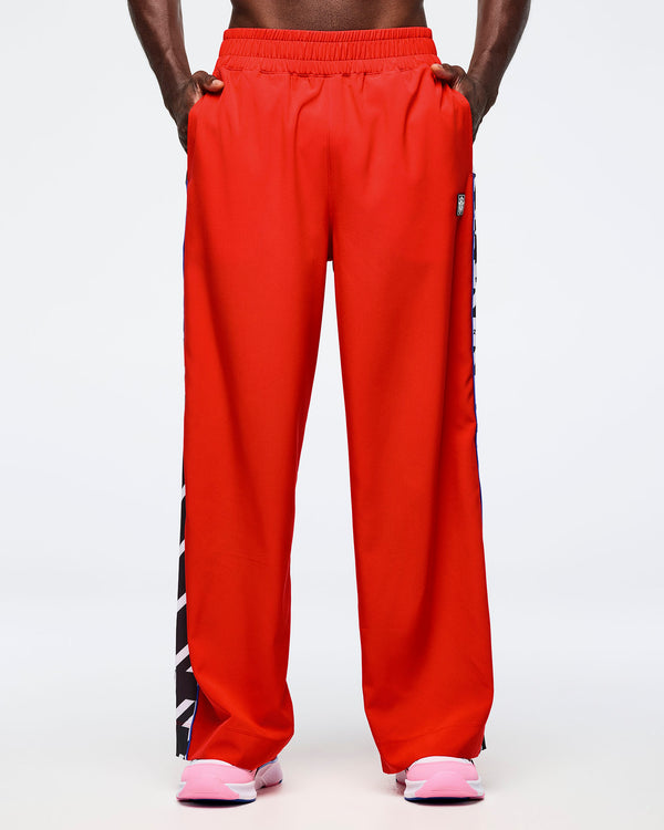Zumba Amour Wide Track Pant With Side Panels