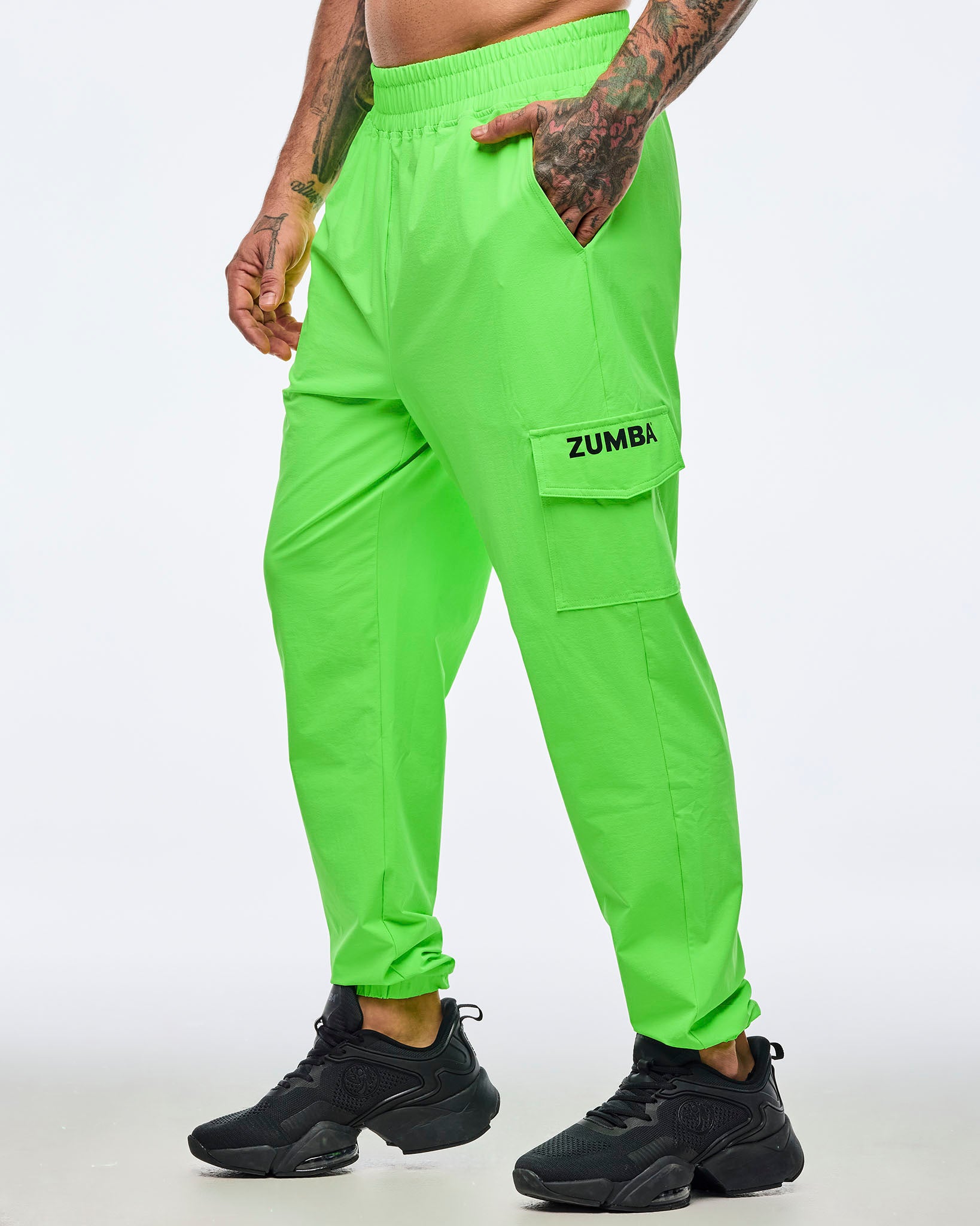 Neon Baggy Woven Pants ズンバ 正規品 ZUMBA オファー neon-baggy