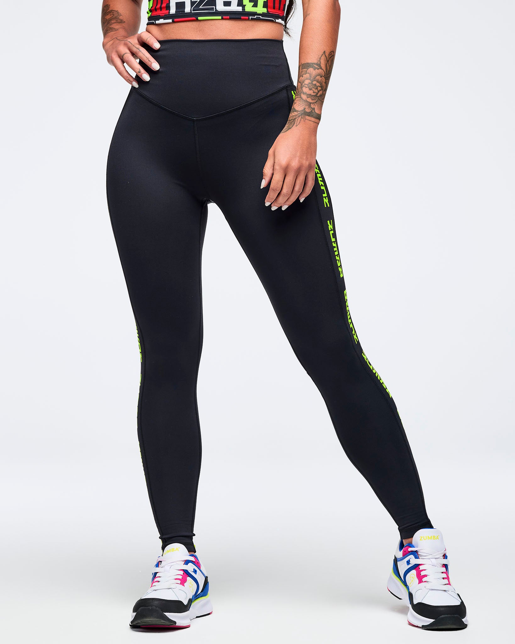 Eastern Flavor Ultra High Waisted Ankle Leggings – Zumba Wear