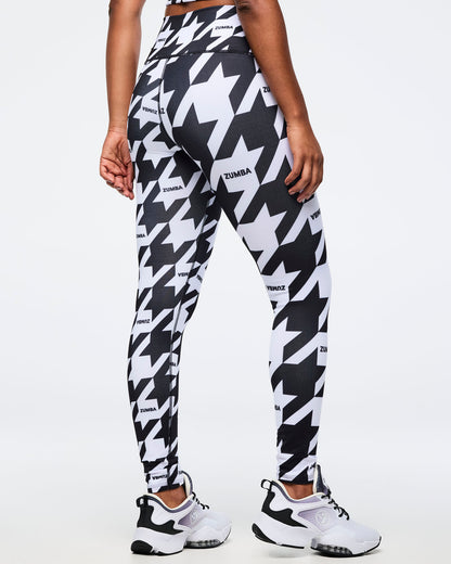 Zumba Amour Z-Lift High Waisted Ankle Leggings