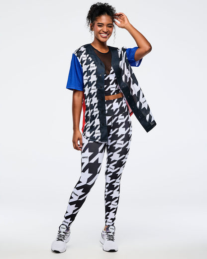 Zumba Amour Z-Lift High Waisted Ankle Leggings