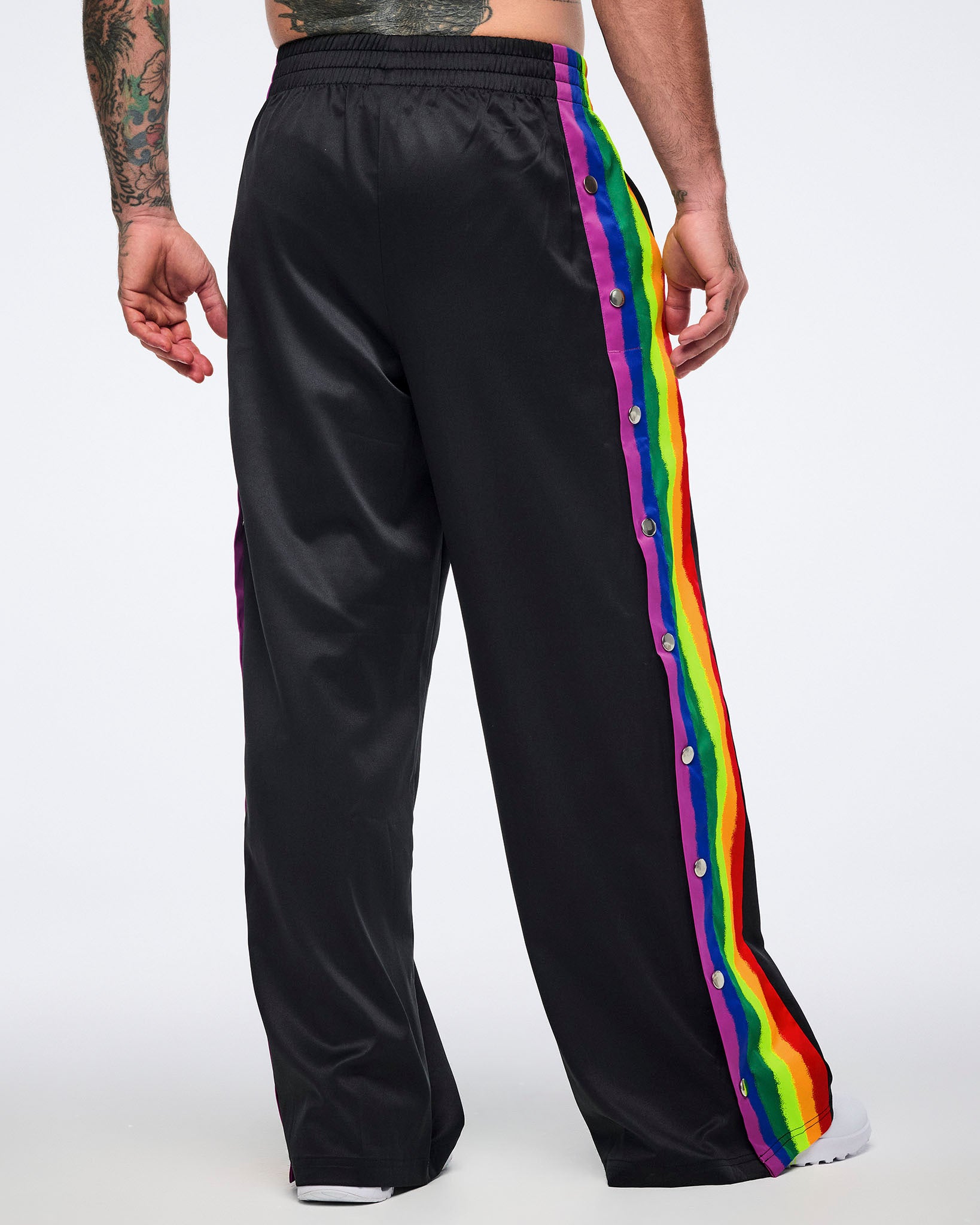 Pride Wide Leg Pants Side Snaps – Zumba Wear | STRONG iD