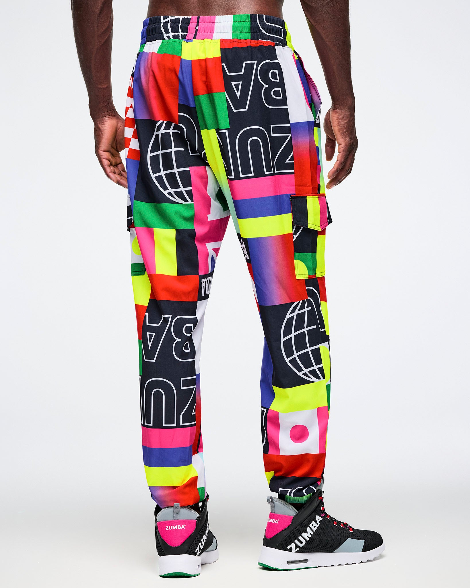 Worldwide Cargo Pants - Red/Blue – Zumba Wear | STRONG iD