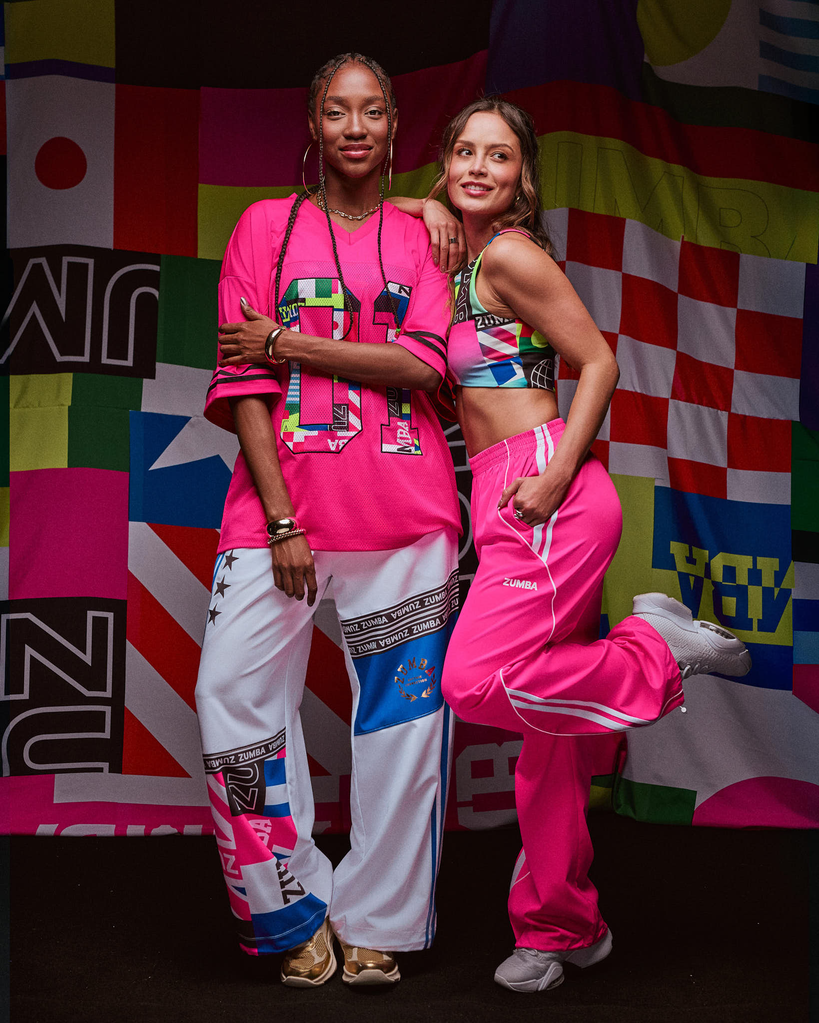 その他 Worldwide High Waisted Wide Leg Track Worldwide High Waisted Wide Leg Track Pants – Zumba Wear | STRONG iD