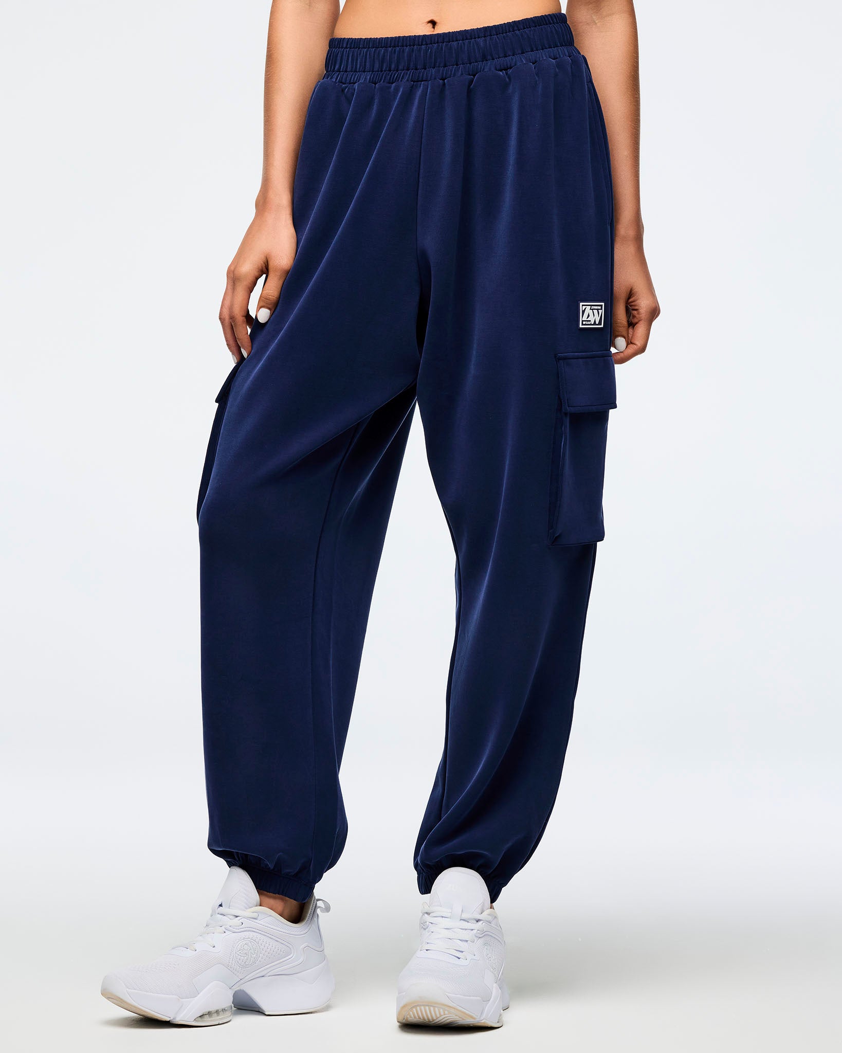 Apres Zumba Modal Slouch Cargo Pants - Indigo – Zumba Wear | STRONG iD